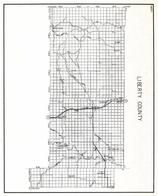 Liberty County, Selma, Marias, Kinread, Hay Coulee, Bison, Lothairk Joplin, Whitlash, Alma, Montana State Atlas 1950c
